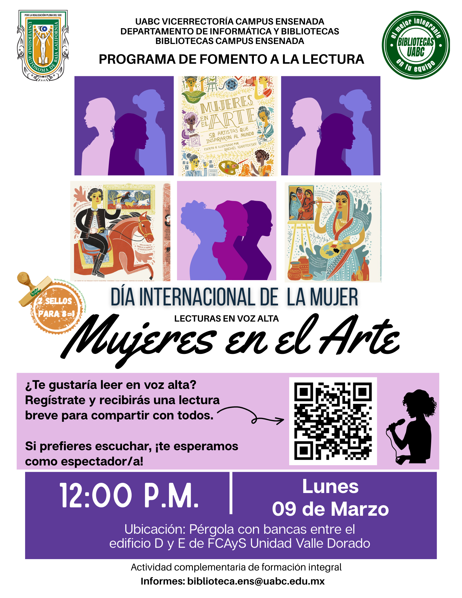 Mujeres en el arte - Campus Ensenada